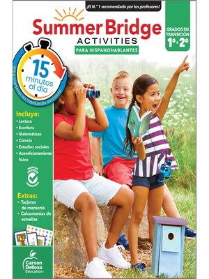cover image of Summer Bridge Activities Spanish 1-2